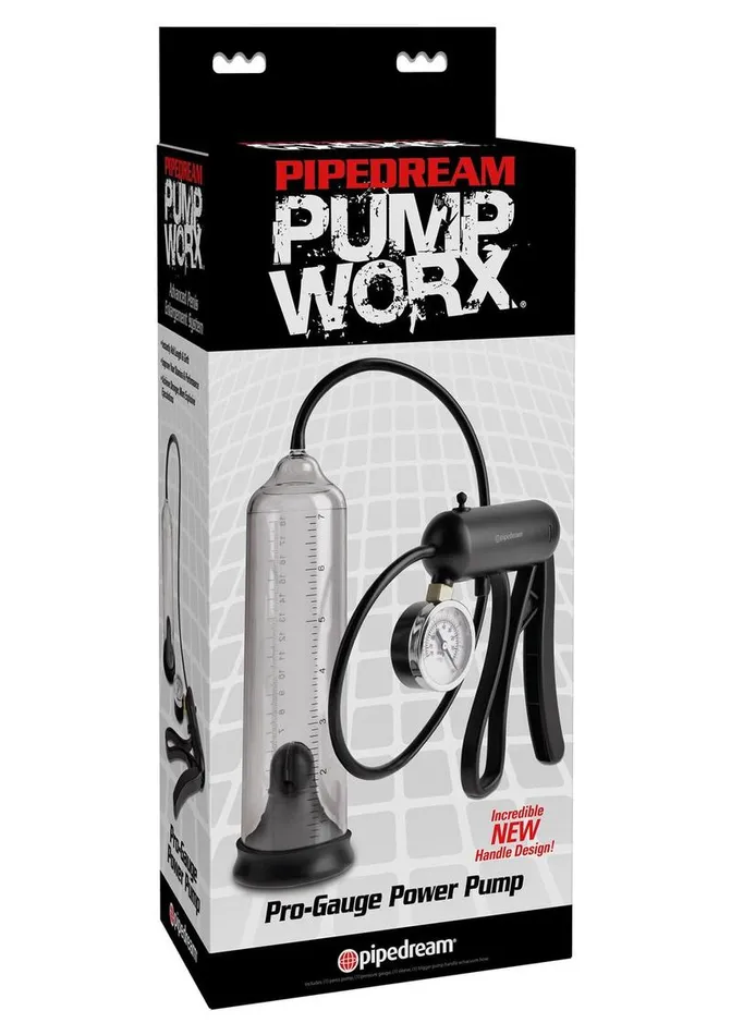 Male Sex Toys Pump Worx ProGauge Power Penis Pump Pump Worx