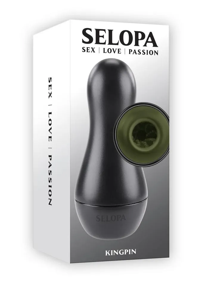 Male Sex Toys Selopa Selopa Kingpin Textured Stroker