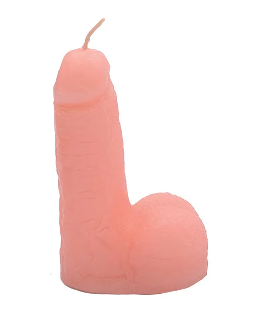 Male Sex Toys Thank Me Now INC Get Lucky 5 Blow Me Penis Candle Peach