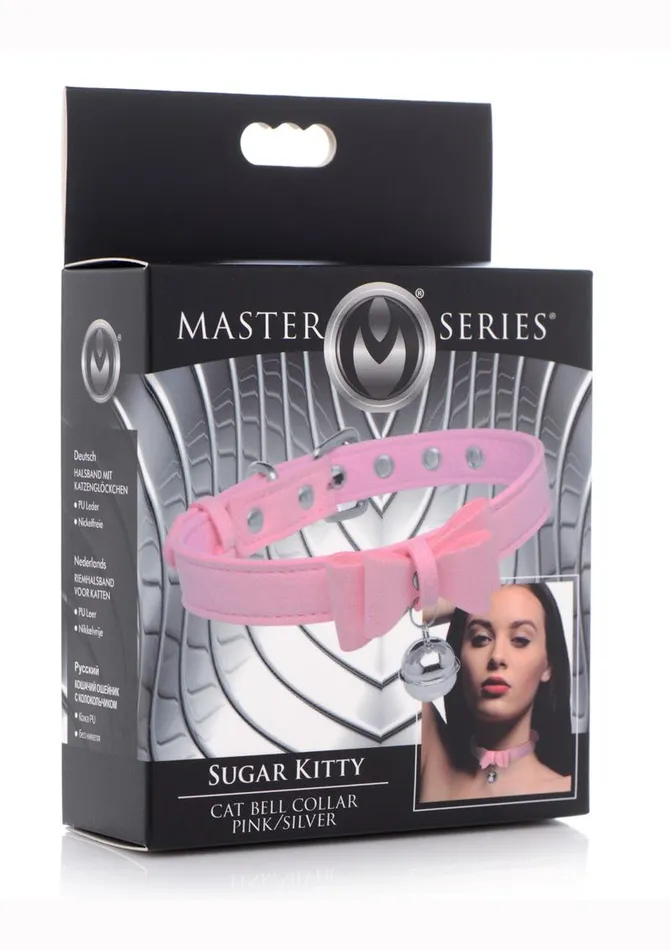 Master Series Male Sex Toys Master Series Sugar Kitty Cat Bell Collar