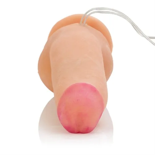 Max Vibrating Cock and Balls w Suction Cup CalExotics Dildos