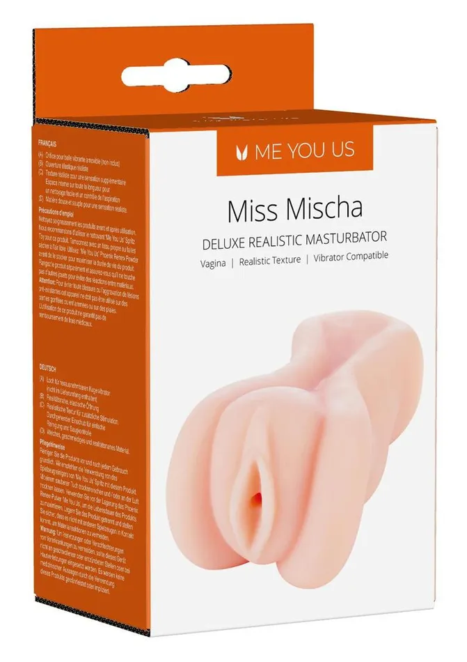 ME YOU US Miss Mischa Deluxe Realistic Masturbator Pussy Me You Us Male Sex Toys