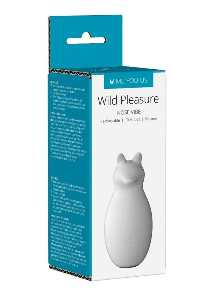 ME YOU US Wild Pleasure Nose Rechargeable Silicone Stimulator Me You Us Female Sex Toys