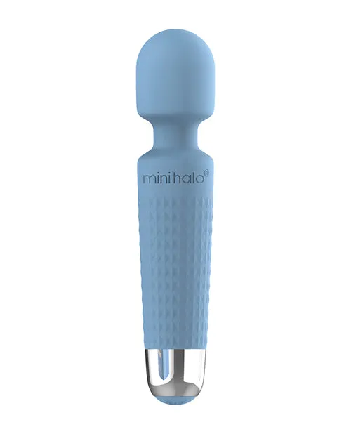 Mini Halo Wireless 20x Wand Powder Blue Thank Me Now INC Vibrators