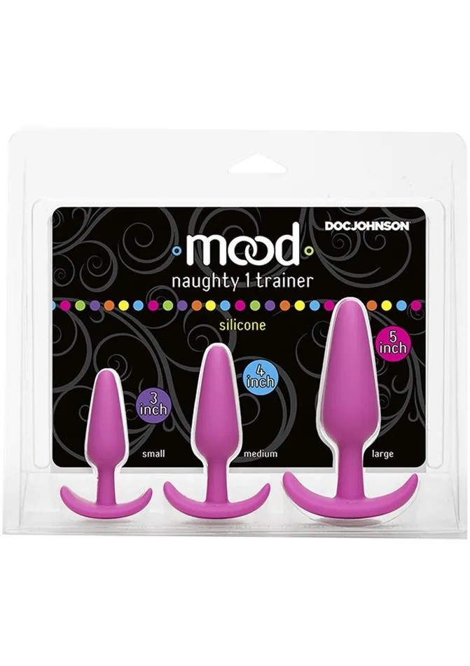 Mood Male Sex Toys Mood Naughty 1 Trainer Silicone Anal Plug