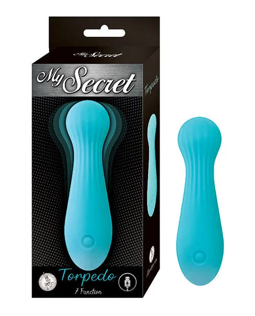 Nasstoys Female Sex Toys My Secret Torpedo Bullet Vibrator Aqua