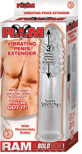 Nasstoys Ram Vibrating Penis Extender Male Sex Toys