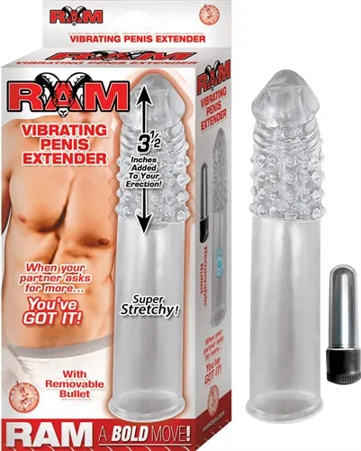 Nasstoys Ram Vibrating Penis Extender Male Sex Toys