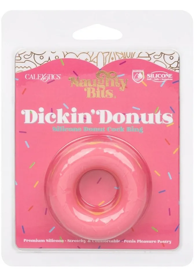 Naughty Bits Male Sex Toys Naughty Bits Dickin Donuts Silicone Donut Cock Ring