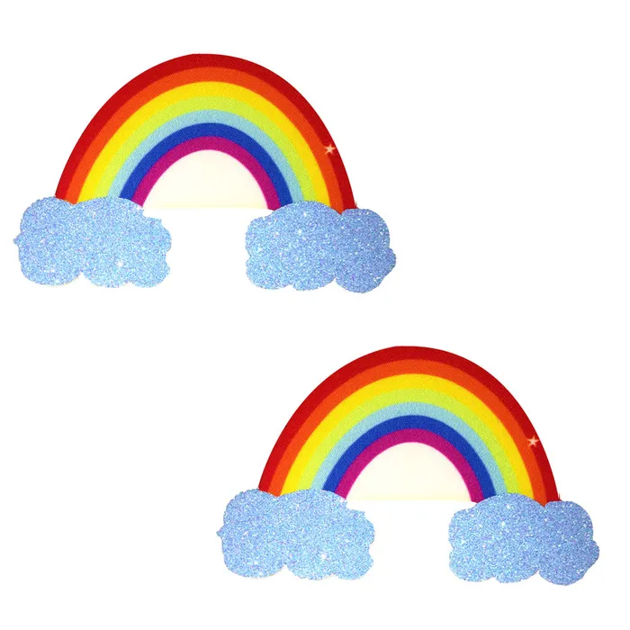 Neva Nude Rainbow Glitter Cloud Pasties Neva Nude Anal