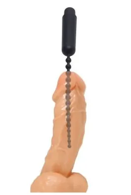 Nice and nasty Bz Female Sex Toys Dark Rod Vibrating Beaded Silicone Sound