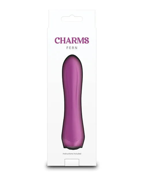 Ns Novelties INC Female Sex Toys Charms Fern Compact Vibrator Ruby