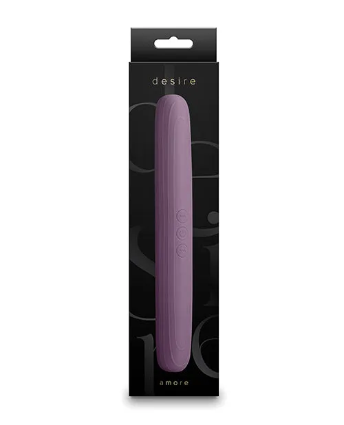 Ns Novelties INC Female Sex Toys Desire Amore Double Ended Vibrator Mauve