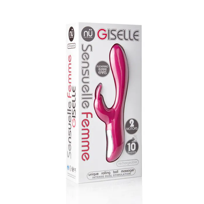 Nu Sensuelle Giselle Rechargeable Rabbit Nu Sensuelle Vibrators