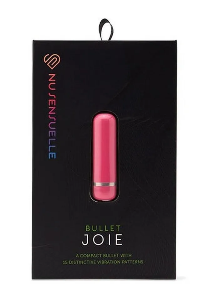 Nu Sensuelle Joie Rechargeable Silicone Bullet Nu Sensuelle Female Sex Toys