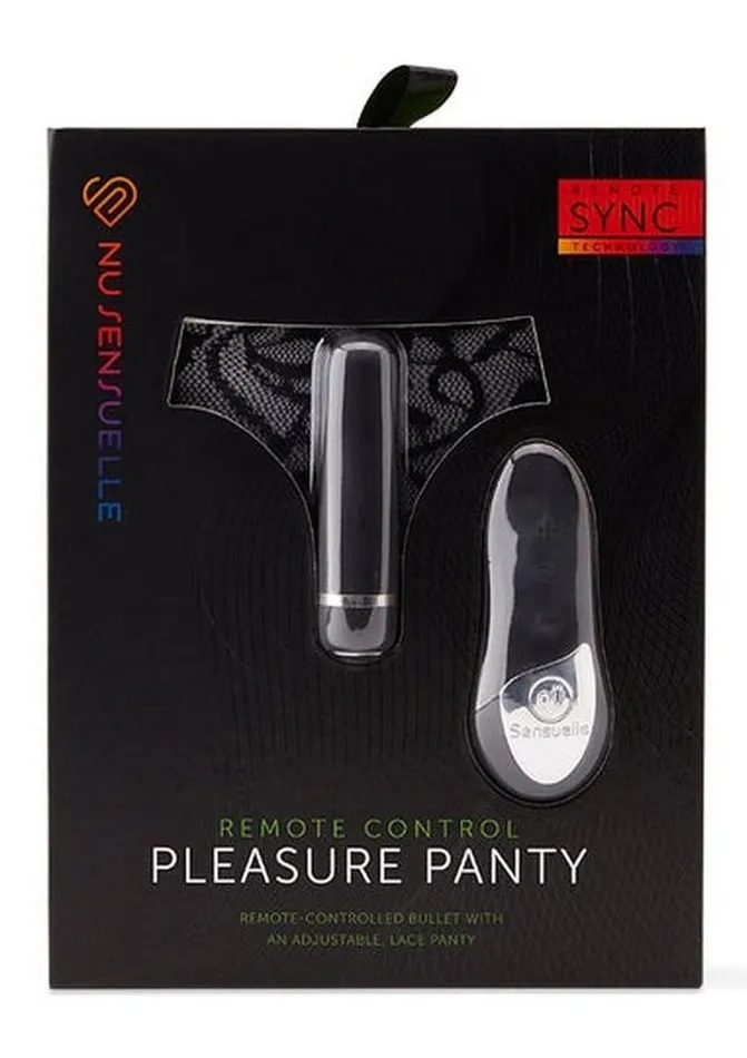 Nu Sensuelle Nu Sensuelle Pleasure Panty Rechargeable Silicone Remote and Bullet Panty Vibe Female Sex Toys