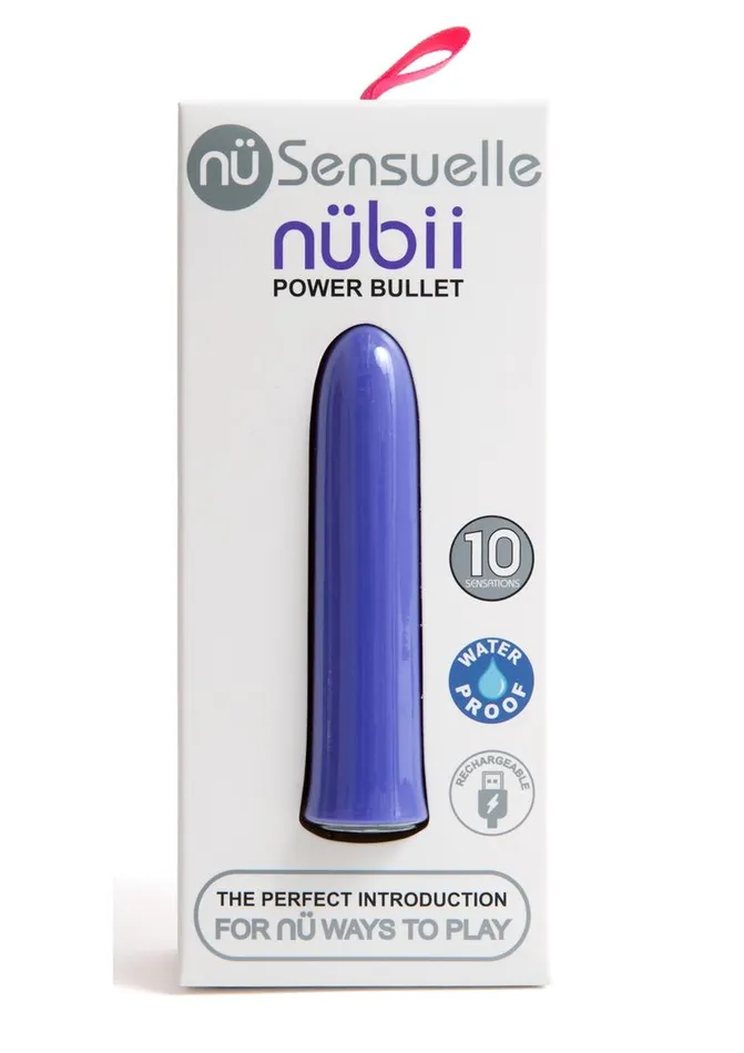 Nu Sensuelle Nubii 15 Function Rechargeable Bullet Vibrator Nu Sensuelle Female Sex Toys