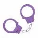 Ouch Classic Metal Handcuffs Purple Nice and nasty Bz Vibrators