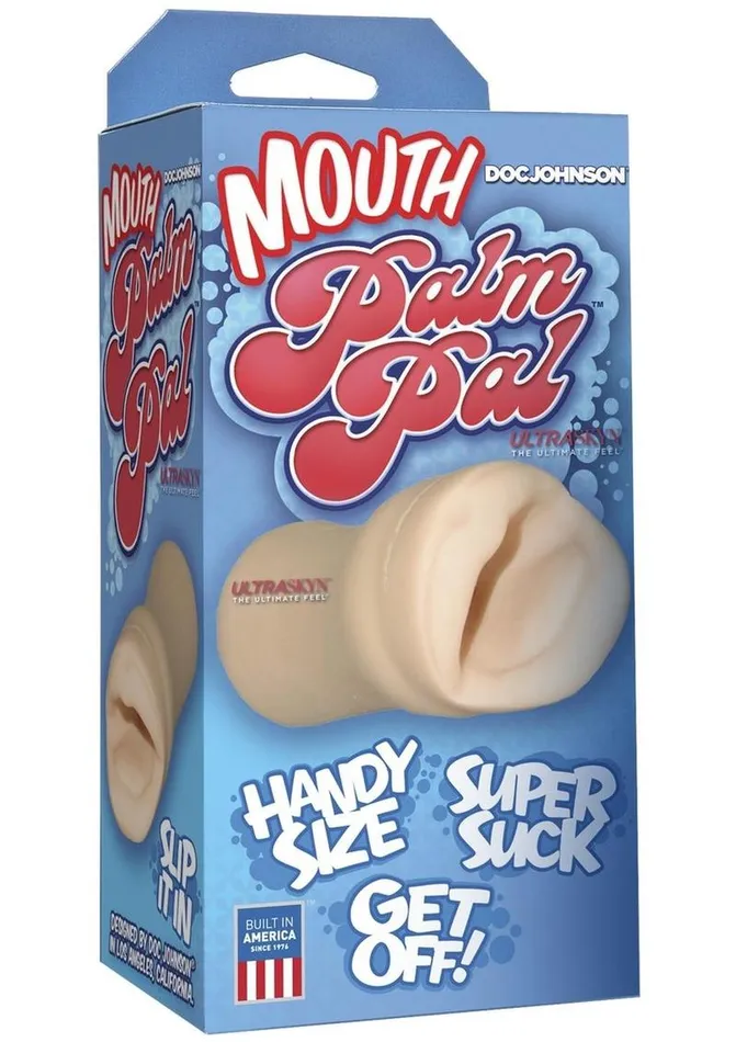 Palm Pal Ultraskyn Masturbator Mouth Doc Johnson Male Sex Toys