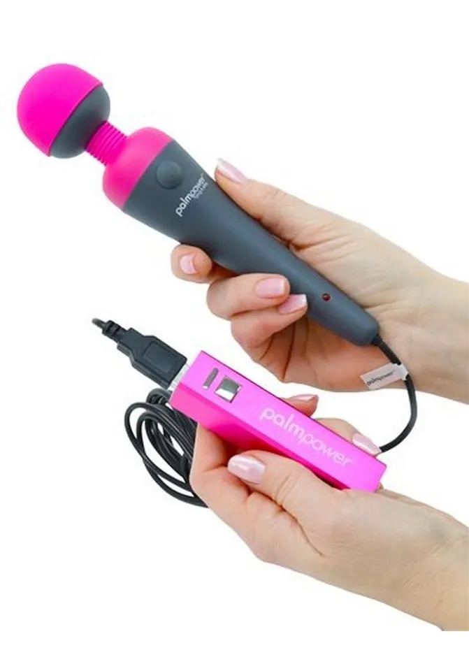 Palmpower Female Sex Toys Palmpower Plug and Play Rechargeable Silicone Wand Massager