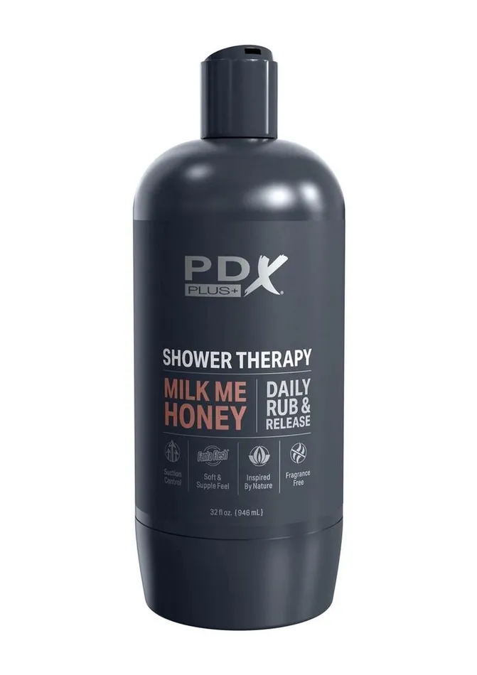 Pdx Plus Shower Therapy Milk Mehoney Discreet Stroker PDX Plus Male Sex Toys