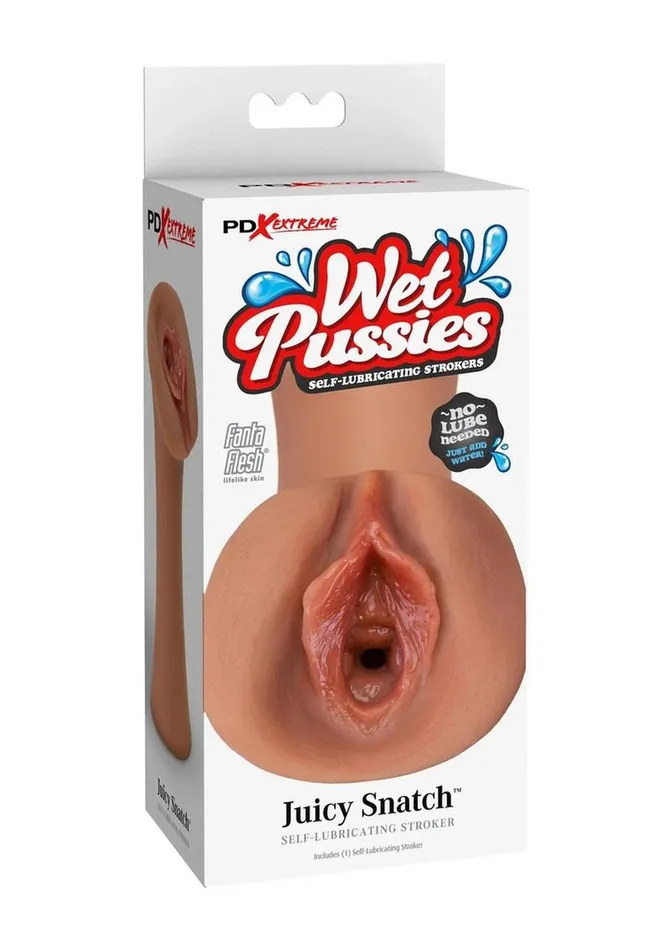 Pipedream Extreme Toyz Male Sex Toys Pdx Extreme Wet Pussies Juicy Snatch Self Lubricating Stroker