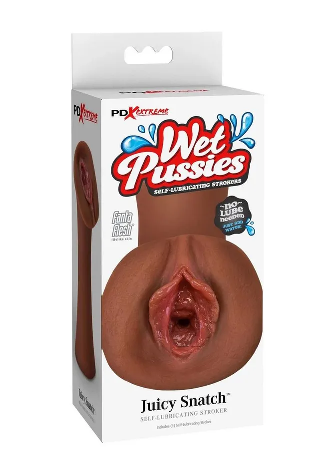 Pipedream Extreme Toyz Male Sex Toys Pdx Extreme Wet Pussies Juicy Snatch Self Lubricating Stroker