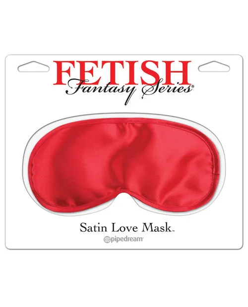 Pipedream Products Couples Fetish Fantasy Series Satin Love Mask Red