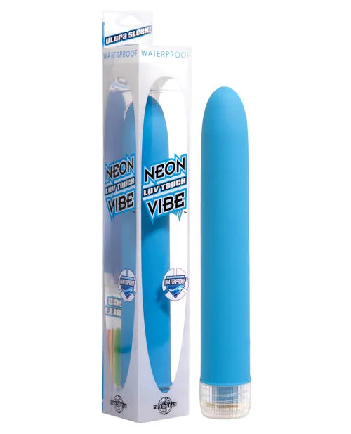 Pipedream Products Vibrators Neon Luv Touch Vibe Waterproof Blue