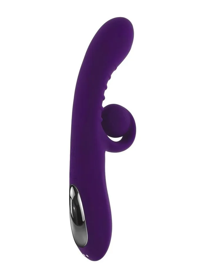 Playboy Curlicue Rechargeable Silicone Rabbit Vibrator Playboy Female Sex Toys