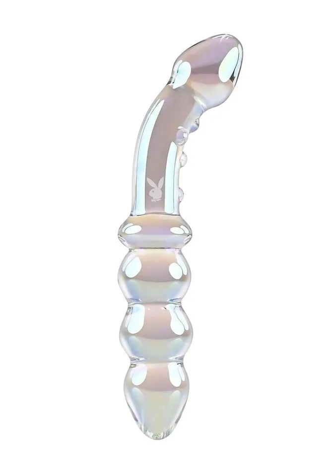 Playboy Dildos Playboy Jewels Double Glass Dual End Probe