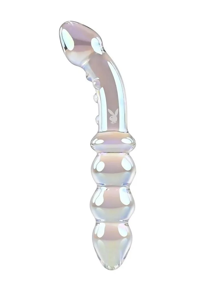 Playboy Dildos Playboy Jewels Double Glass Dual End Probe