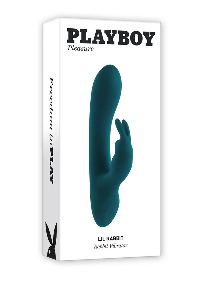 Playboy Lil Rabbit Rechargeable Silicone Vibrator Playboy Female Sex Toys