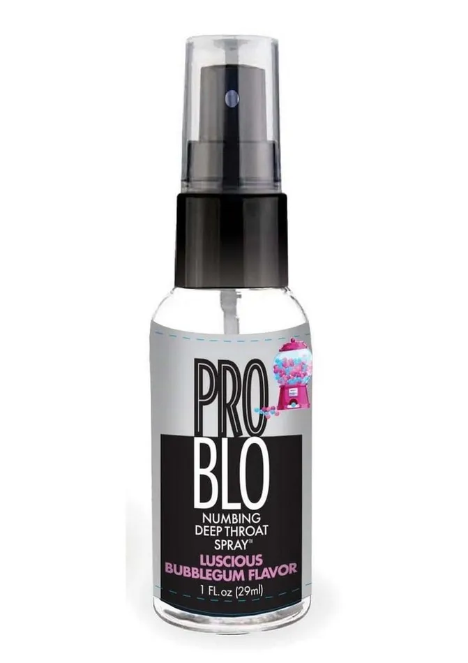 Problo Male Sex Toys Problo Numbing DeepThroat Spray 1oz Bubblegum