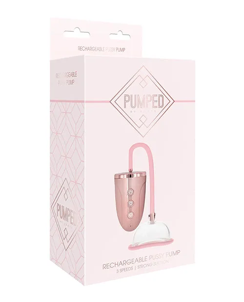 Pumped Female Sex Toys Pumped Automatic Rechargeable Pussy Pump Set