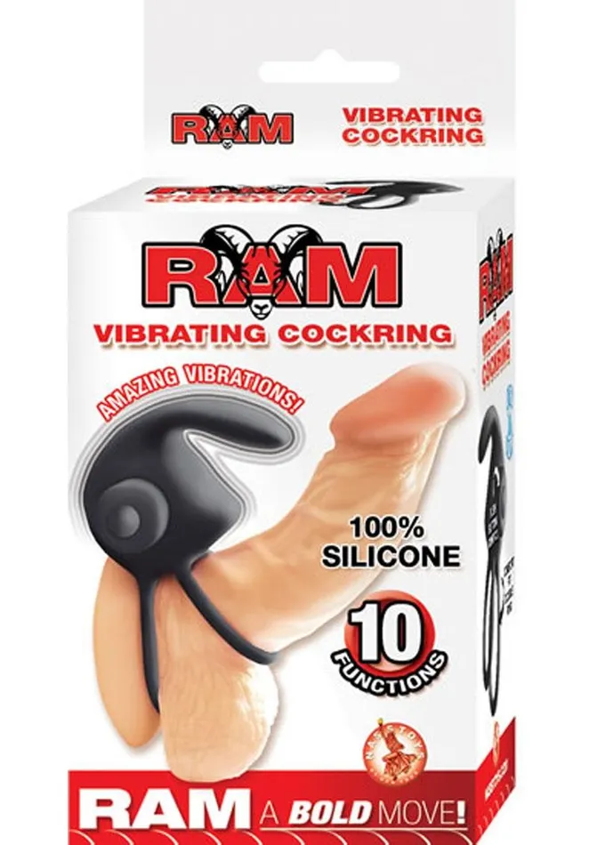 Ram Couples Ram Silicone Vibrating Cock Ring