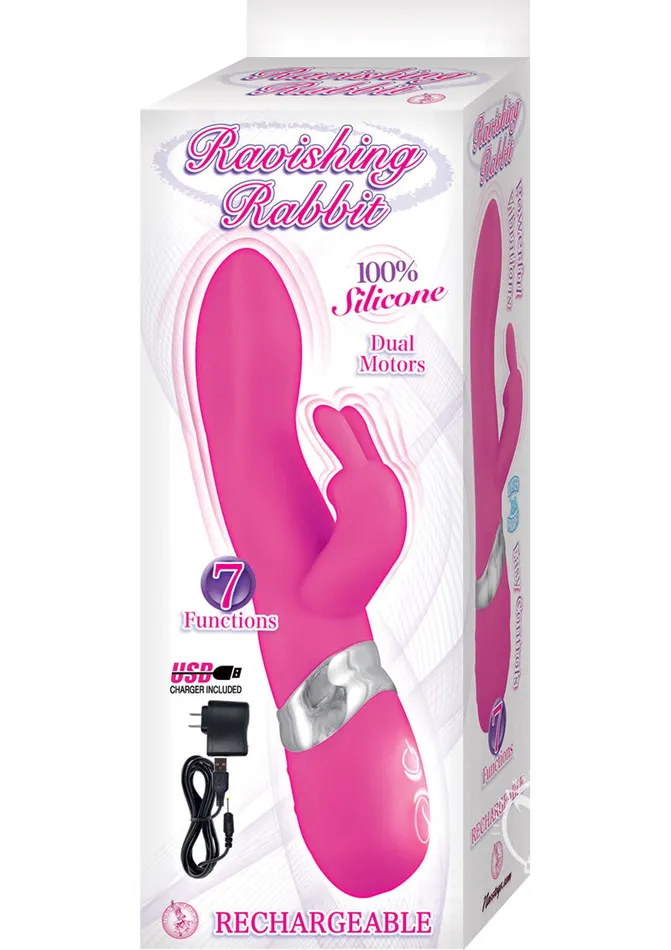 Ravishing Rabbit Silicone Rechargeable Vibrator Ravishing Female Sex Toys