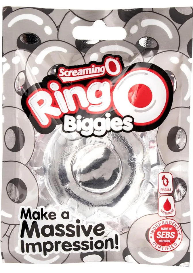 RingO Male Sex Toys Ringo Biggies Cock Ring Waterproof