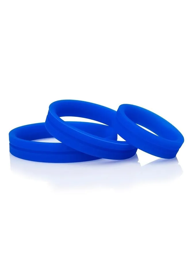 Ringo Pro X3 Silicone Cock Rings Set Waterproof RingO Female Sex Toys