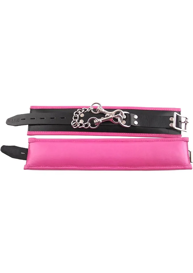 Rouge Rouge Padded Leather Adjustable Ankle Cuffs Restraints
