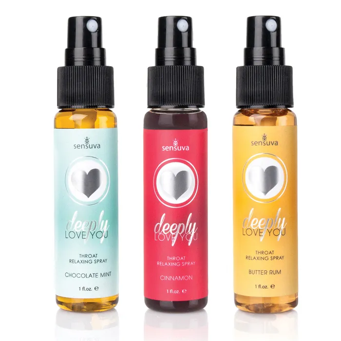 Sensuva Deeply Love You Throat Relaxer 1oz Sensuva Vibrators