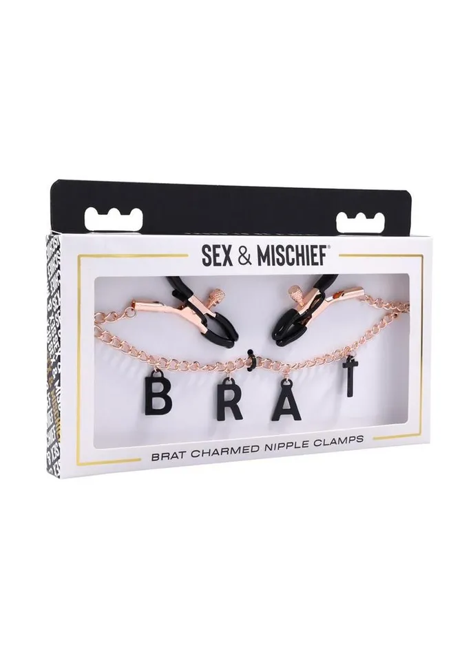 Sex and Mischief Couples Sex and Mischief Brat Charm Nipple Clamp