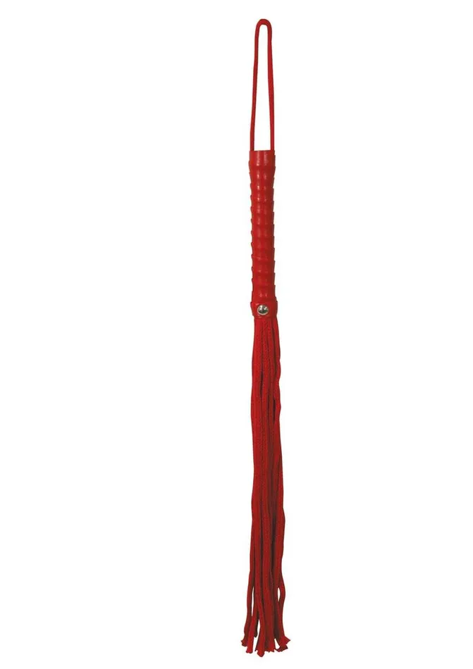 Sex and Mischief Red Rope Flogger Sex and Mischief Vibrators