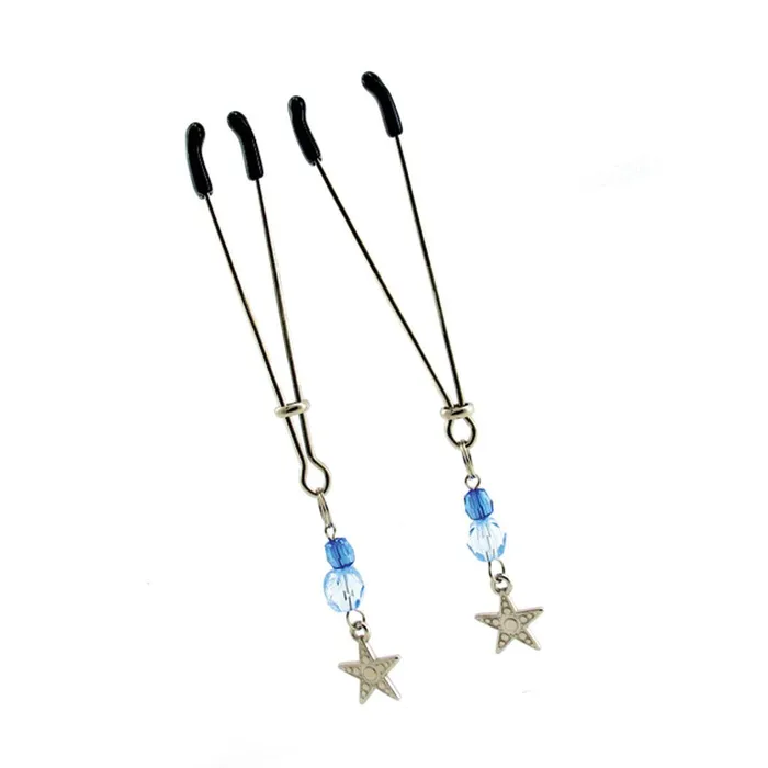 Sex Kitten Tweezer Clamps Star Blue Sex Kitten Vibrators