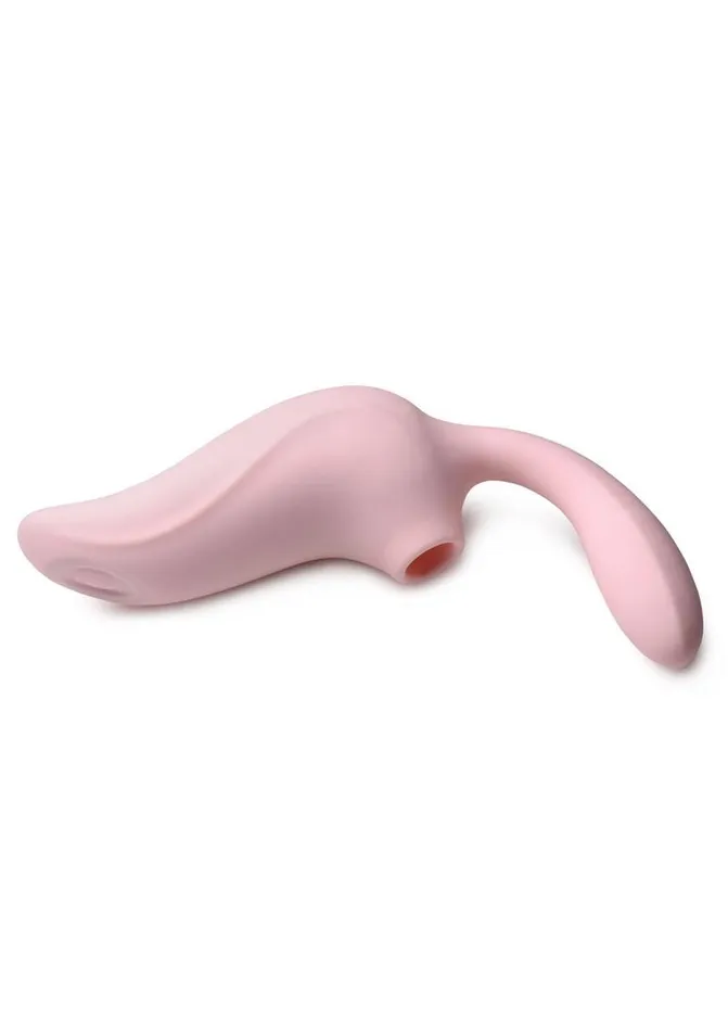 SHEGASM Female Sex Toys Shegasm 3Way Elixir Rechargeable Silicone Sucking and Pulsing Vibrator