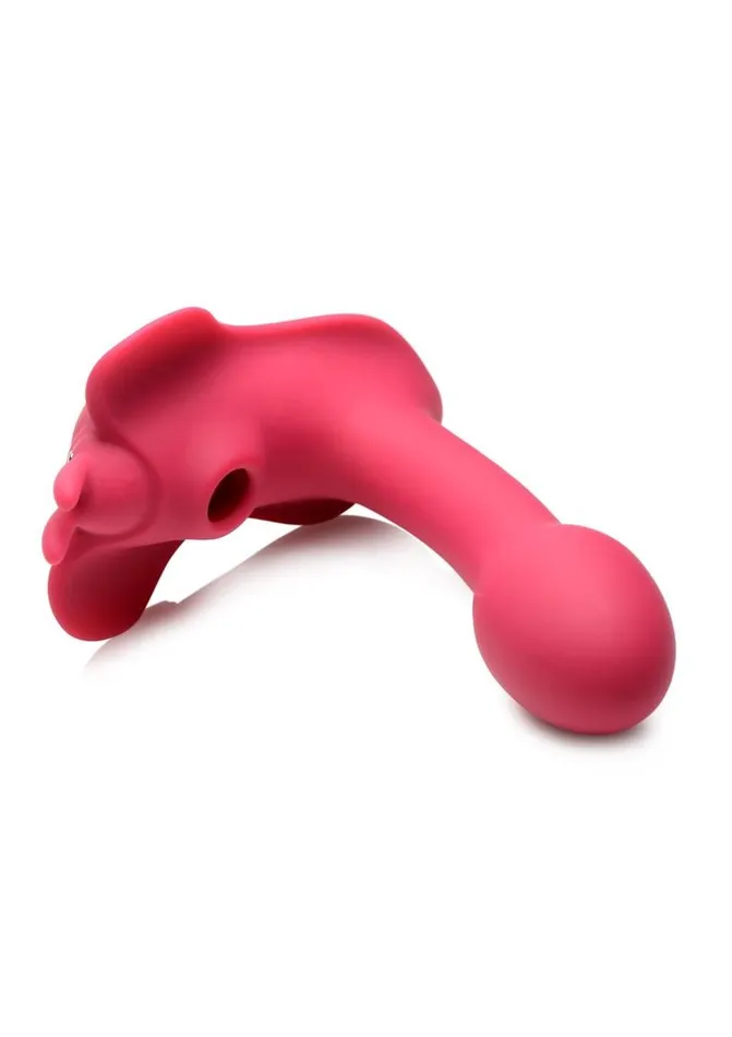 SHEGASM Female Sex Toys Shegasm Butterfy Tease Rechargeable Silicone 10x Clitoral Suction Stimulator with Remote Control