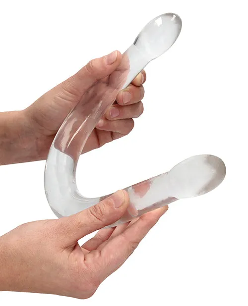 Shots America LLC Realrock Crystal Clear 17 Double Dildo Clear Dildos