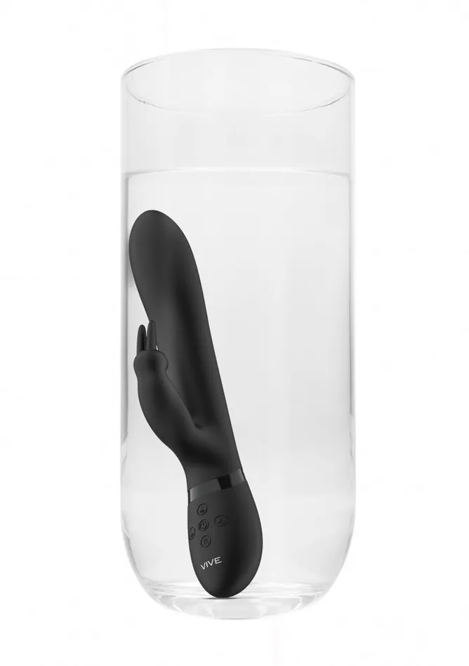 Shots America Vibrators Amoris Stimulating Beads Rabbit Black