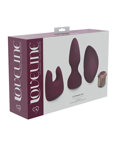 Shots Loveline Ultimate Kit Burgundy Shots America LLC Vibrators