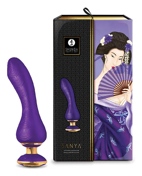 Shunga Vibrators Shunga Sanya Intimate Massager Purple
